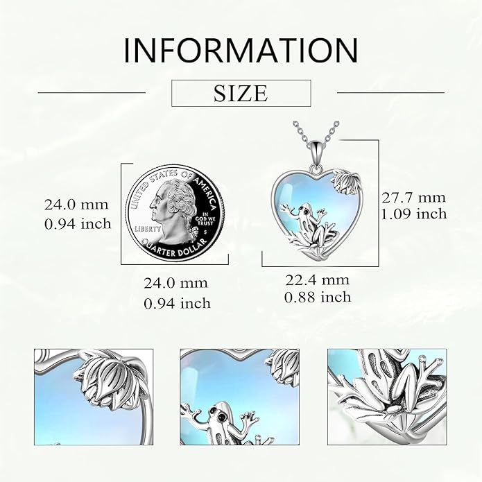 Animal Necklace for Women Necklace 925 Sterling Silver Cute Animal Pendant Necklaces Jewelry Gifts