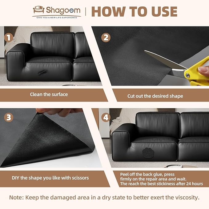 Leather Repair Kits, Vinyl Repair Patch - Image 5
