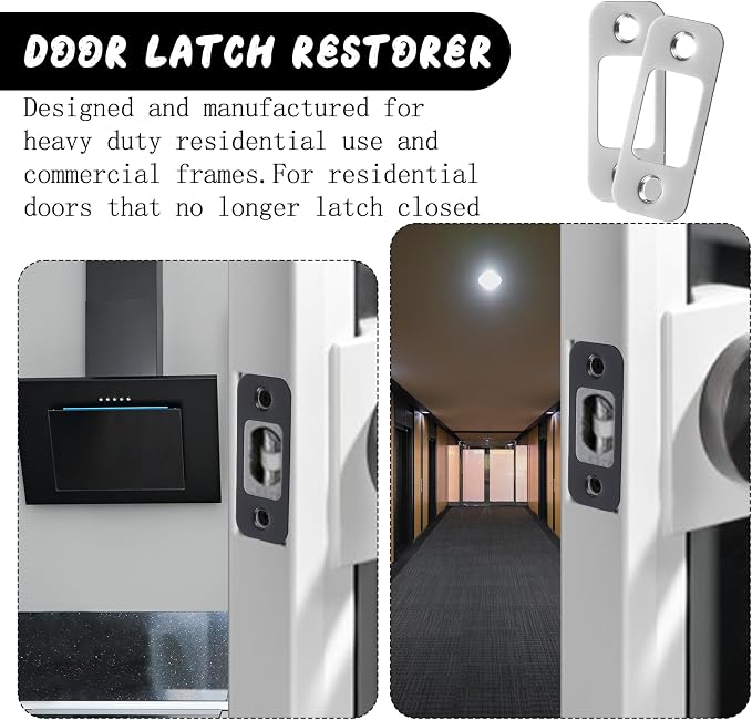 TIESOME 2 Pack Deadbolt Strike Plate - Image 6