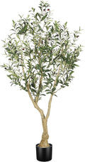 Olive Tree 5ft with Large Olive Branches and Lifelike Fruits | Olive Trees by Home