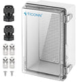 TICONN Outdoor Electrical Box Waterproof, ABS IP67 Junction Box Enclosure | by TICONN