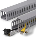 1.6"H x 1.6"W Cable Raceway, 99in Under Desk Wire Management Channel, 16.5in by ZhiYo