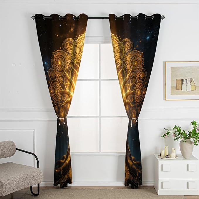 Tree of Life Blackout Curtains - Image 3