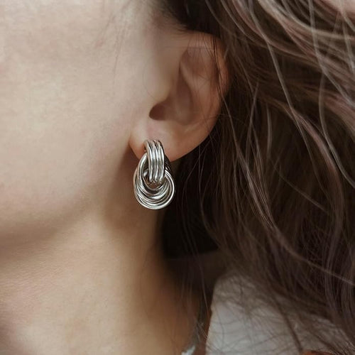 14K Gold Earring Cross Waterdrop Butterfly Heart Knot Earrings for Women Gold Silver Cross Leverback Drop Gold Silver Teardrop Hoop Dangle Earring White Gold Dangle Drop Earring