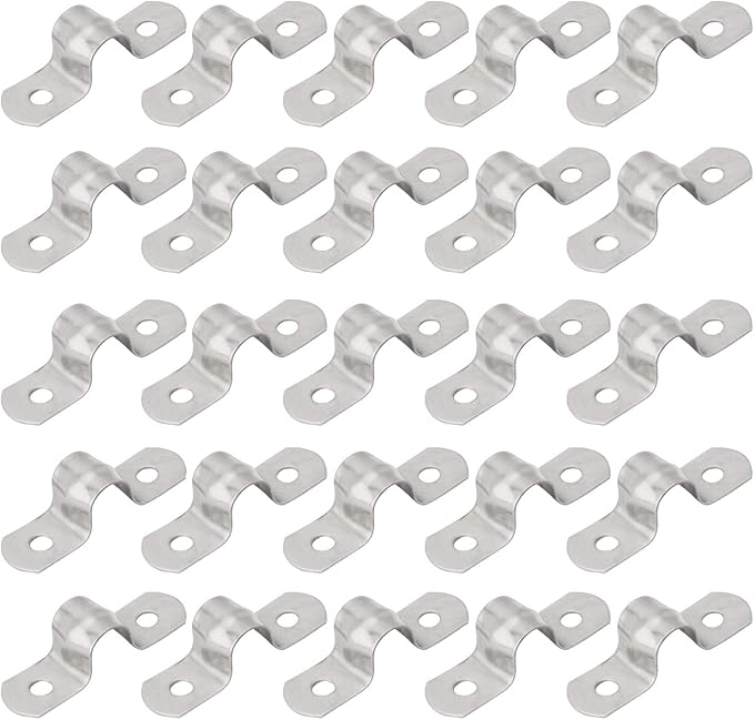 ISPINNER 25pcs M10 Stainless Steel Rigid Pipe Strap by ISPINNER
