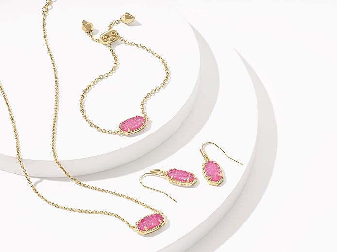 Kendra Scott Elaina Adjustable Chain Bracelet for Women, Fashion Jewelry, Gold-Plated