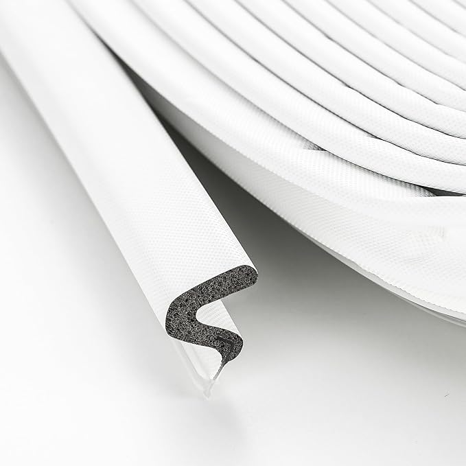 Ravinte Weather Stripping Door Seal, Q-Shaped Kerf Foam Strip by Ravinte
