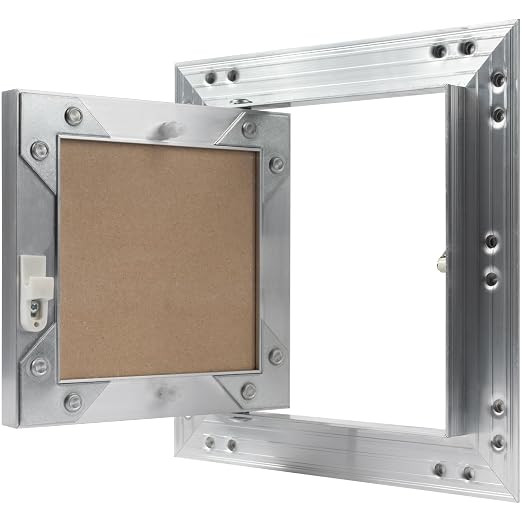 6" x 6" Waterproof Drywall Access Panel, Tileable and Paintable Ceiling and - Image 3