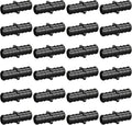 25pcs 1/2" Poly PPSU Barb Crimp PEX Straight Coupling Fittings, No Lead | by PXZBLG