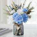 Fake Flowers in Vase, Faux Flowers in Vase, Table Centerpieces by LEFTOVER