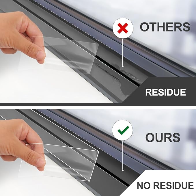 Litaibai Transparent Window Weather Sealing Tape, 2 in x 33 ft, 20 Mil | 20 mil - Image 4