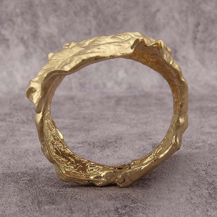 Gold Cuff Bracelet for Women Silver Beaded Bracelets Open Bangle Stackable Stretch Bead Bracelet Boho Jewelry Gifts for Wife Couple