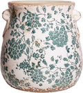 Tuscan Ceramic Planters & Kitchen Utensil Holder, 6.68" Vintage Plant Pots | by XiaanJiaju