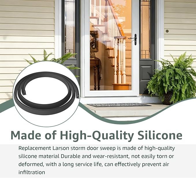 Replacement for Larson & Pella Storm Door Weather Sweep | CH9030501 Storm Door - Image 6