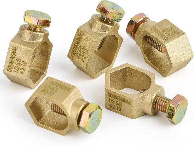 GOUNENGNAIL Copper Ground Rod Clamp - Image 4