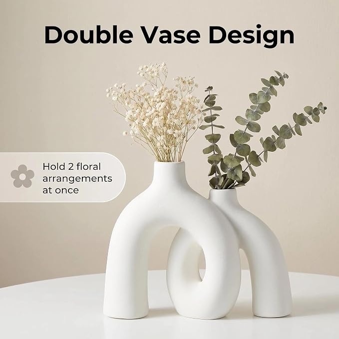 CEMABT Modern Nordic Boho Vase Set - Image 4