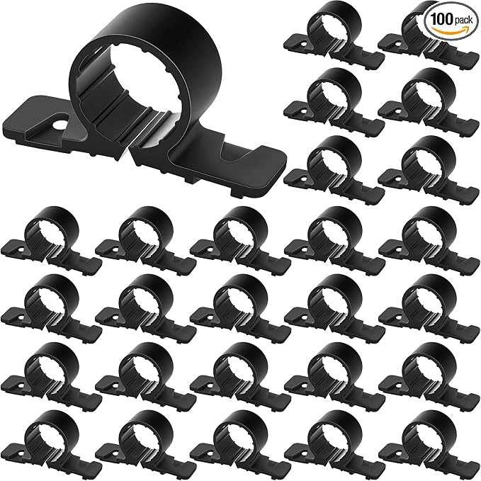 Briwooody 100 Pack 3/4 Inch Pipe Supports Suspension by Briwooody