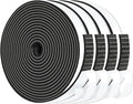 High Density CR Door Seal, for Door and Window, 1/2 in x 1/8 in x 52 Ft | Door by MIKONIYA