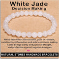AD Beads Handmade Gemstone Stretch Elastic Bracelet Crystal Healing Reiki Nature's Beauty and Spiritual Essence Unisex