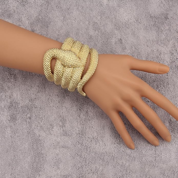 Gold Cuff Bracelet for Women Silver Beaded Bracelets Open Bangle Stackable Stretch Bead Bracelet Boho Jewelry Gifts for Wife Couple