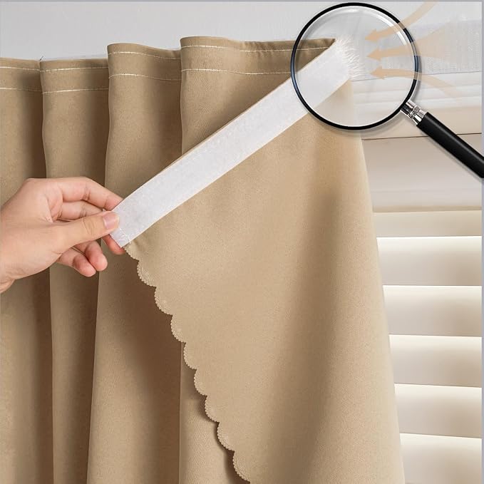 Self Adhesive Curtain by gonnrly