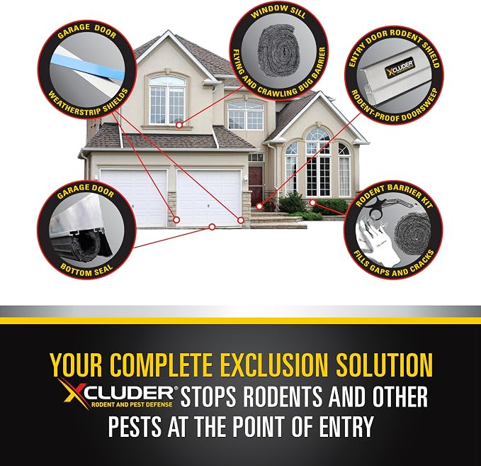 Xcluder 36 in. Low-Profile Door Sweep, Dark Bronze, Seals Out Rodents & Pests - Image 5