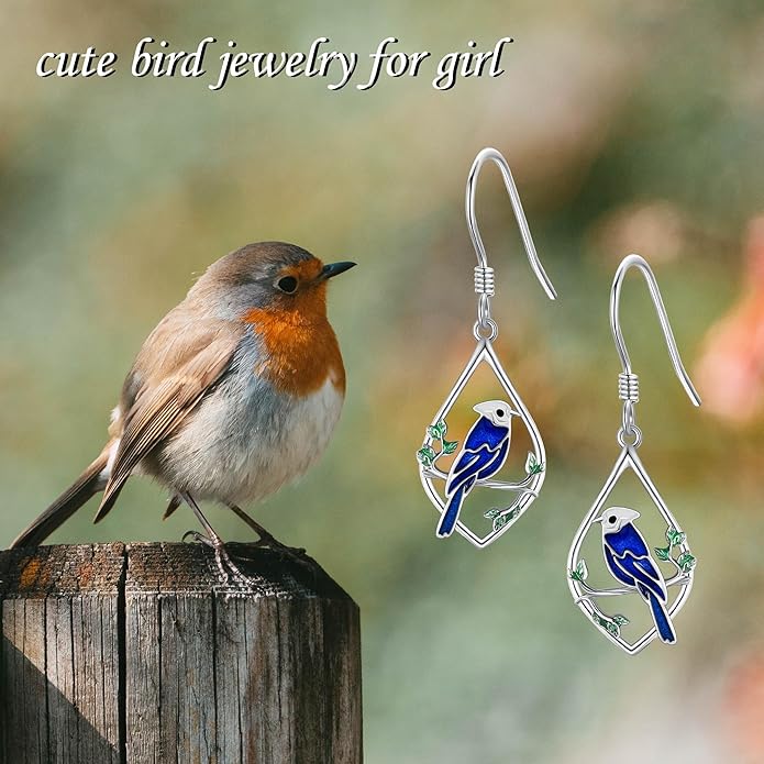925 Sterling Silver Earrings for Women Dangle Drop Earrings Jewelry Gifts
