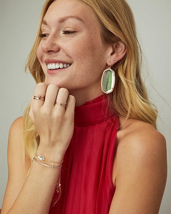 Kendra Scott Elaina Adjustable Chain Bracelet for Women, Fashion Jewelry, Gold-Plated