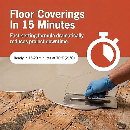 Ardex Feather Finish Cement-Based Floor Underlayment 10 lb White, 5X Bags | - Image 6