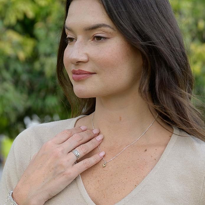LISA LEONARD DESIGNS Brass Little Heart Pendant Neckalce in 18" Chain, Minimalists Jewelry, Dainty Necklaces, Necklaces For Women, Gift For Her