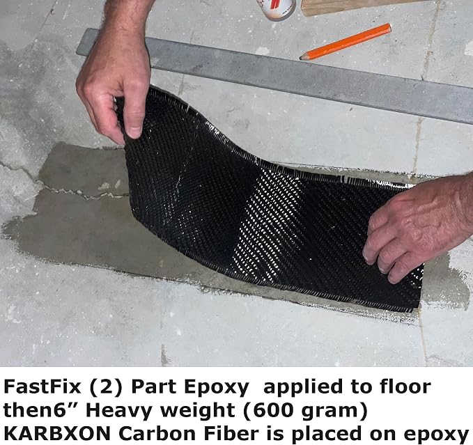 Concrete Crack Repair KIT-Carbon Fiber Concrete reinforcing Fiber - Image 4