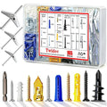 Twidec/Drilling Drywall Anchors and Screws Assortment Kit and Heavy Duty Toggle by Twidec