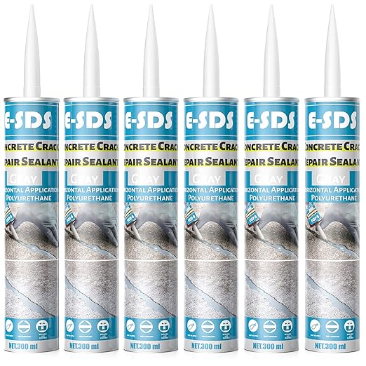 E-SDS Polyurethane Cement Crack Filler Repair Sealant Self Leveling Sealing | by E-SDS