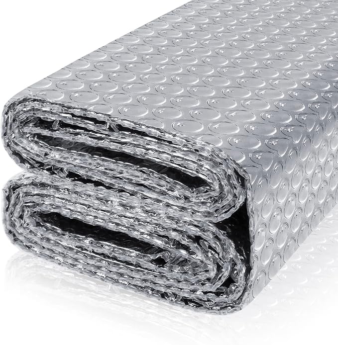 FONUNO Bubble Insulation Sheet, Reflective Insulation Roll, 59IN X 8.2FT | by FONUNO