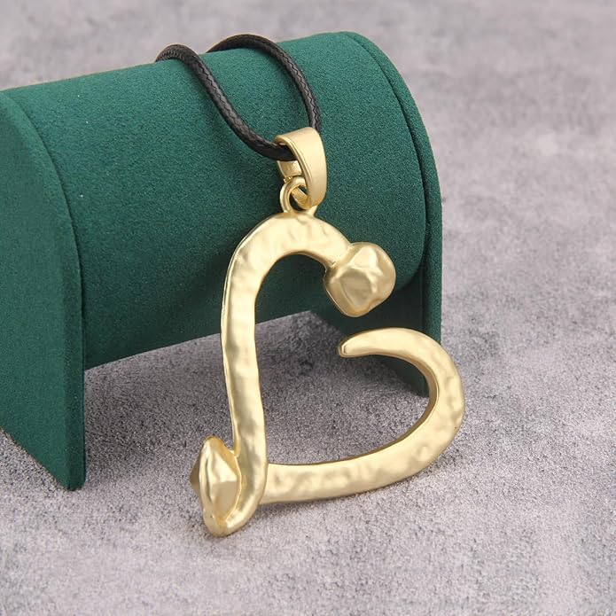 Women's Leather Long Necklace Bohemian Style Circle Retro Pendant Necklace Women's Jewelry