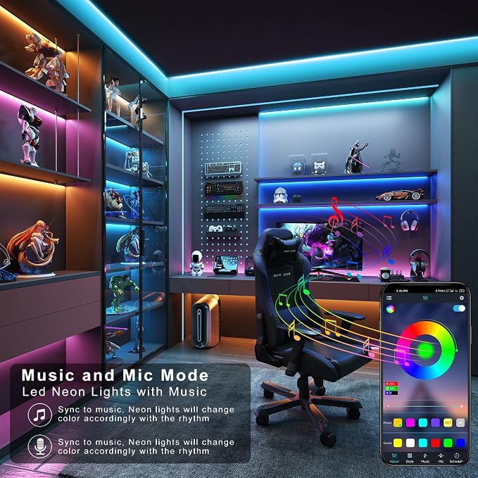 GANZQH 190FT RGB Led Lights for Bedroom - Image 2