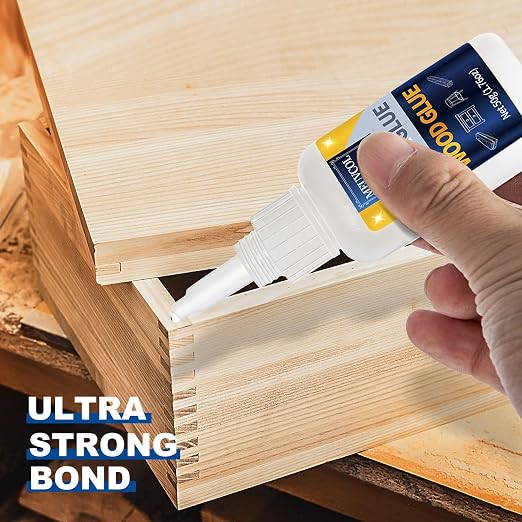 Extra Strong Wood Glue, 100g Fast Drying Clear Wood Adhesive - Image 5