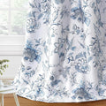 H.VERSAILTEX Blackout Curtains 108 Inch Length 2 Panels Set Floral Print by HVERSAILTEX