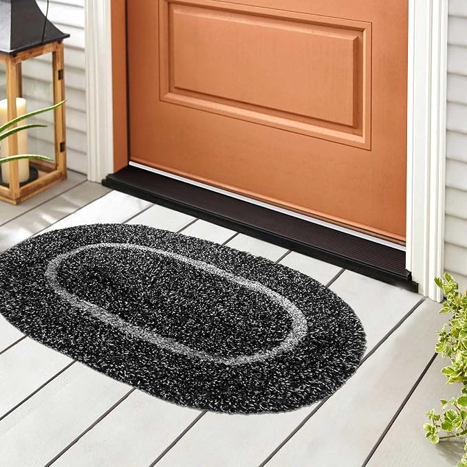 Pushglossy 2 Pcs 32" Double Bubble Kerf Door Sweep 1-3/4" Wide Vinyl - Image 8