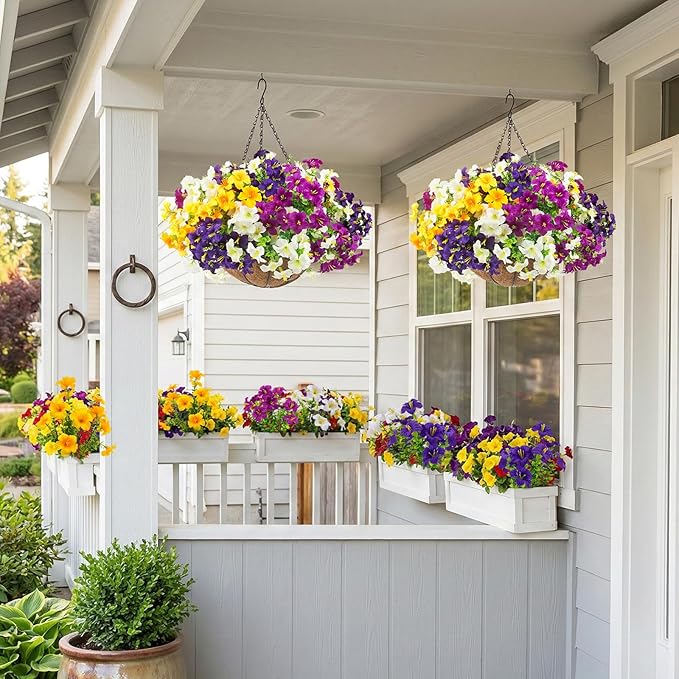 2 Set Artificial Outdoor Flowers - Image 6