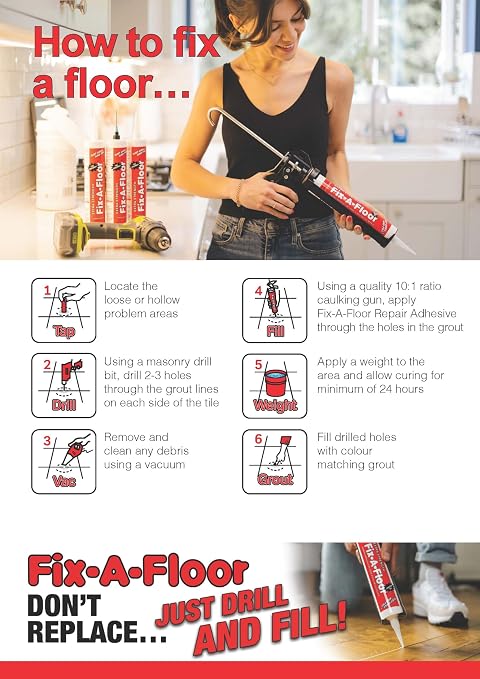 The Original Fix-A-Floor Loose Tile Repair Adhesive - Image 3