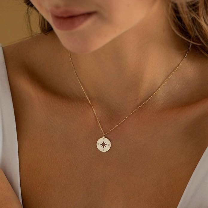 14K Gold Plated Dainty Pendant Butterfly Bead Boot Bee Baseball Flower Compass Airplane Heart Hummingbird Tree Necklace Simple Jewelry Gift for Women