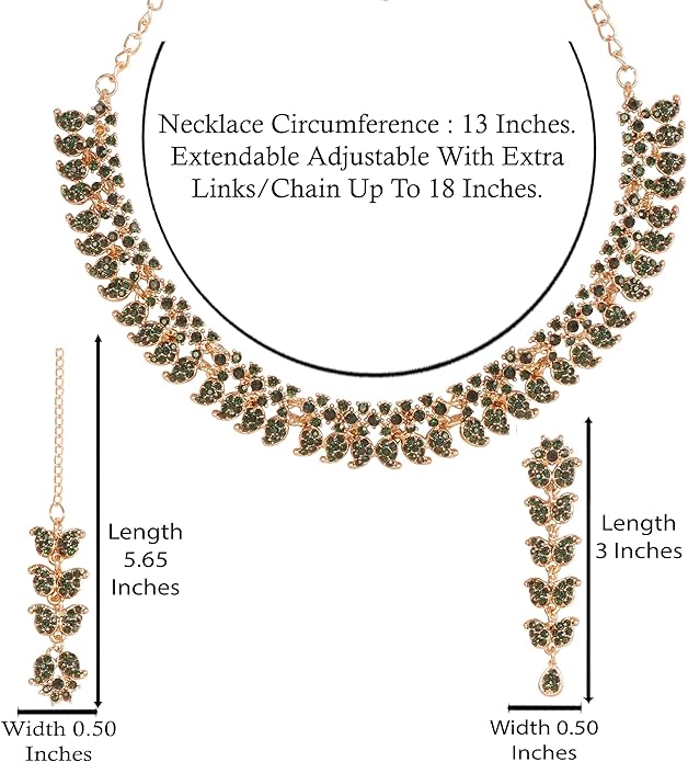Touchstone Indian wedding jewelry set gold traditional necklaces for women statement rhinestone sets hollywood glamour style crystal stone bridal costume golden necklace