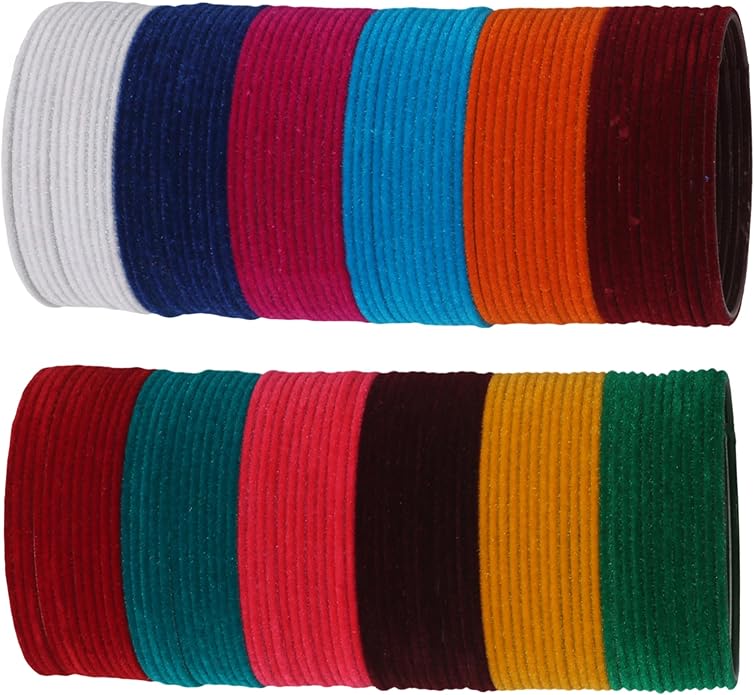 Touchstone indian bangles bracelets for women colorful churiyan set return gifts jewelry chudiya bulk pack bollywood metal bangle sets 12 textured vintage colors. Set of 144