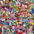 Ulalaza 100pcs Cute Slime Charms Mixed Set Resin Flatback for DIY Craft Making Ornament Scrapbooking Beads Assorted Candy Fruit Cake Trellis