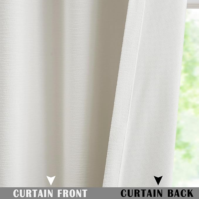 Kayne Studio Grayish White Velvet Pinch Pleated Back Tab Curtains 72 Inches | - Image 5