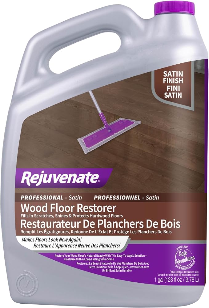 Rejuvenate Professional Wood Floor Restorer Fills Scratches, Seals And Protects by Rejuvenate