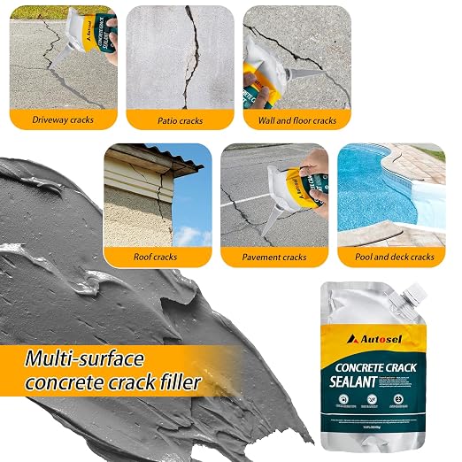 Concrete Crack Filler, Cement Crack Filler, Self-Leveling Crack Filler Concrete - Image 5