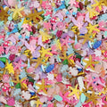 100pcs Cute Slime Charms Mixed Set Resin Flatback for DIY Craft Making and Ornament Scrapbooking Beads Assorted Candy Fruit Cake Christmas Gifts Trellis Resin Ornament Kit Making Supplies