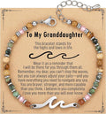 TONY & SANDY Friend Gifts for Women, Unique Valentine's Day Gifts for Her, Sister Gifts from Sister, Wave Bracelet, Christmas Birthday Gifts for Women, Bestie Friendship Bracelets